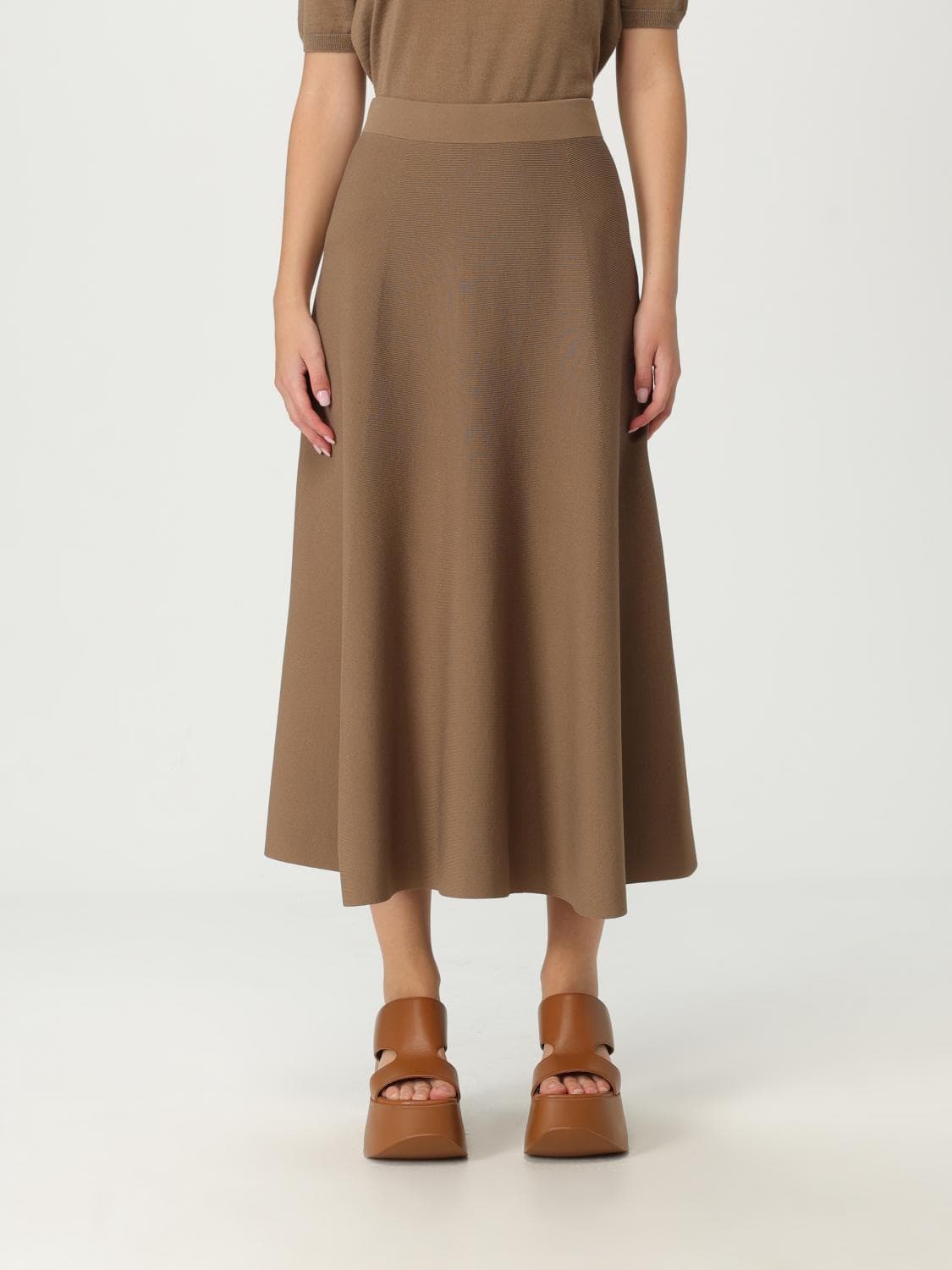 Max Mara Skirt Woman color Brown