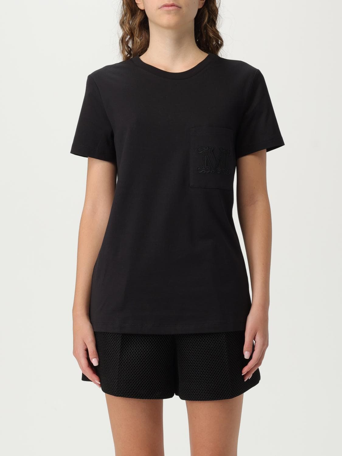 Max Mara T-Shirt Woman color Black