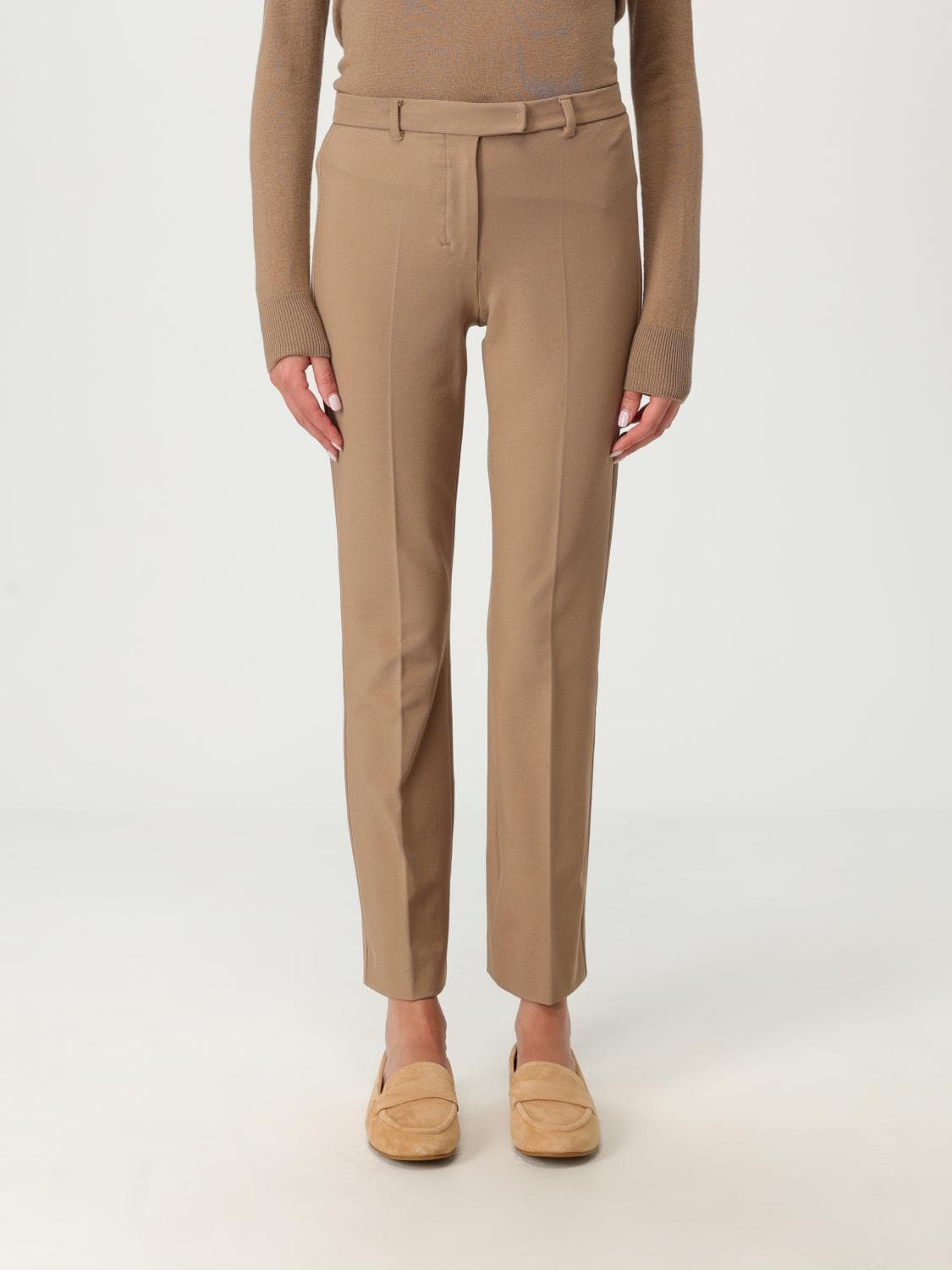 's Max Mara Pants Woman color Camel