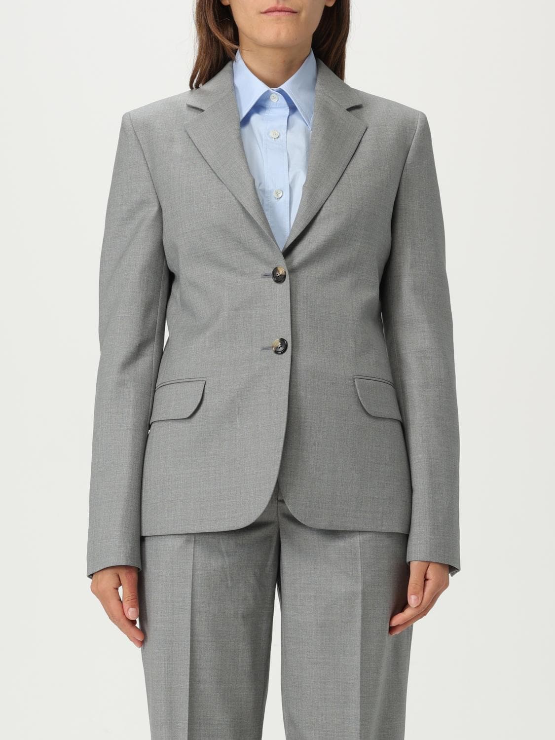 Moschino Couture Jacket Woman color Grey