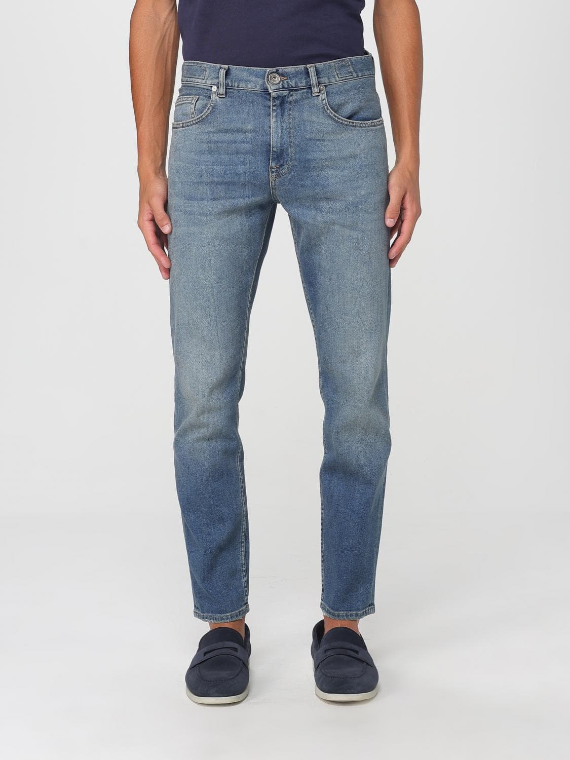 Eleventy Jeans Men color White