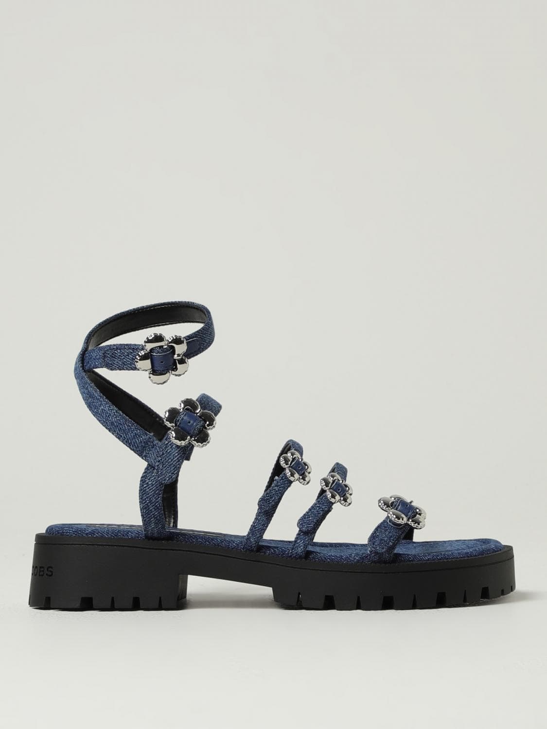 Marc Jacobs Heeled Sandal Woman color Denim