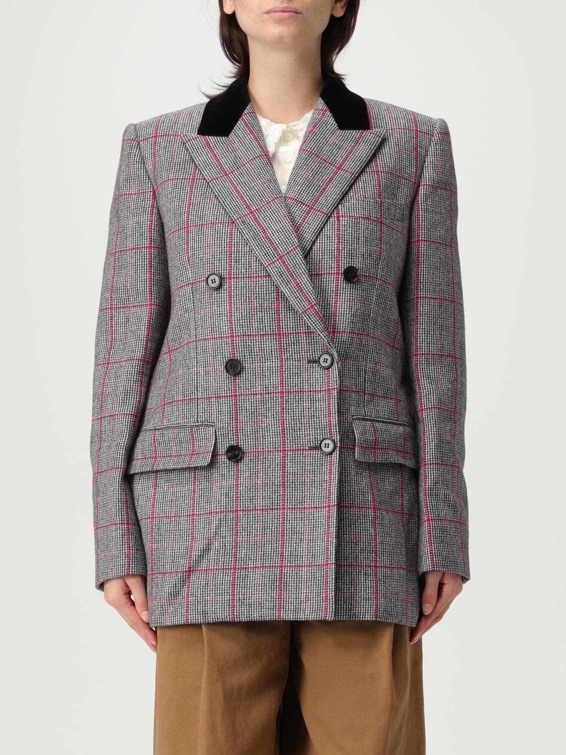 Chloé Jacket Woman color Grey
