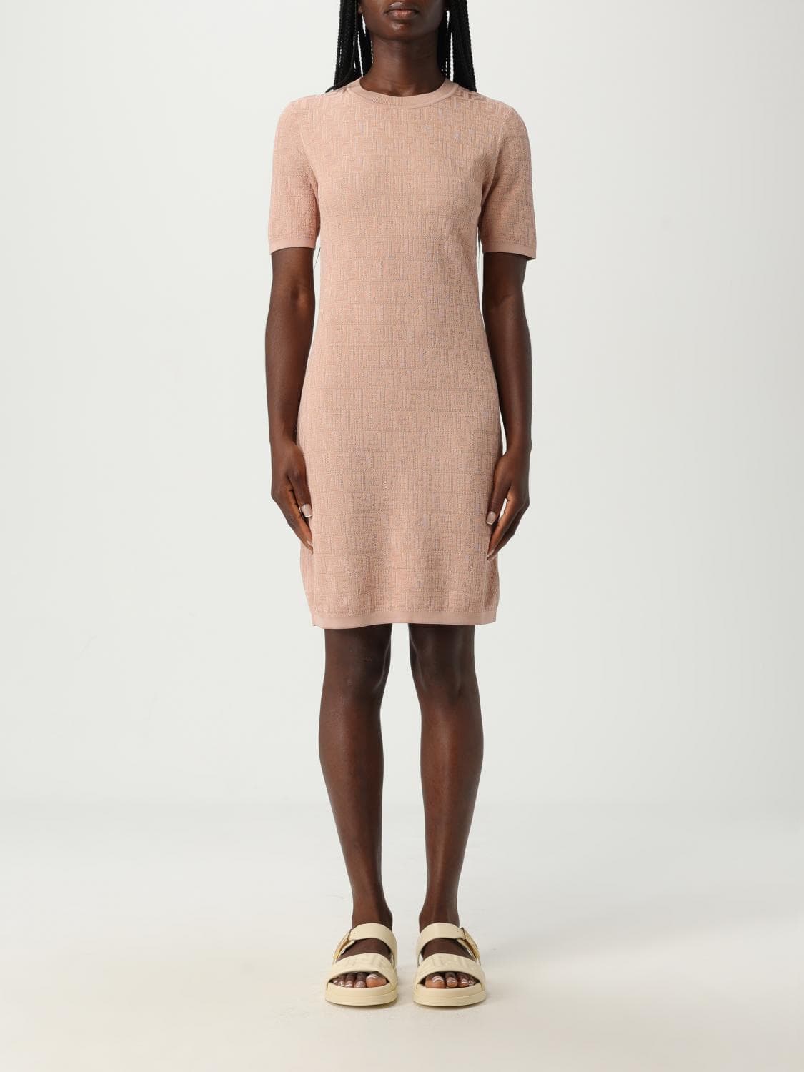 Fendi Dress Woman color Pink