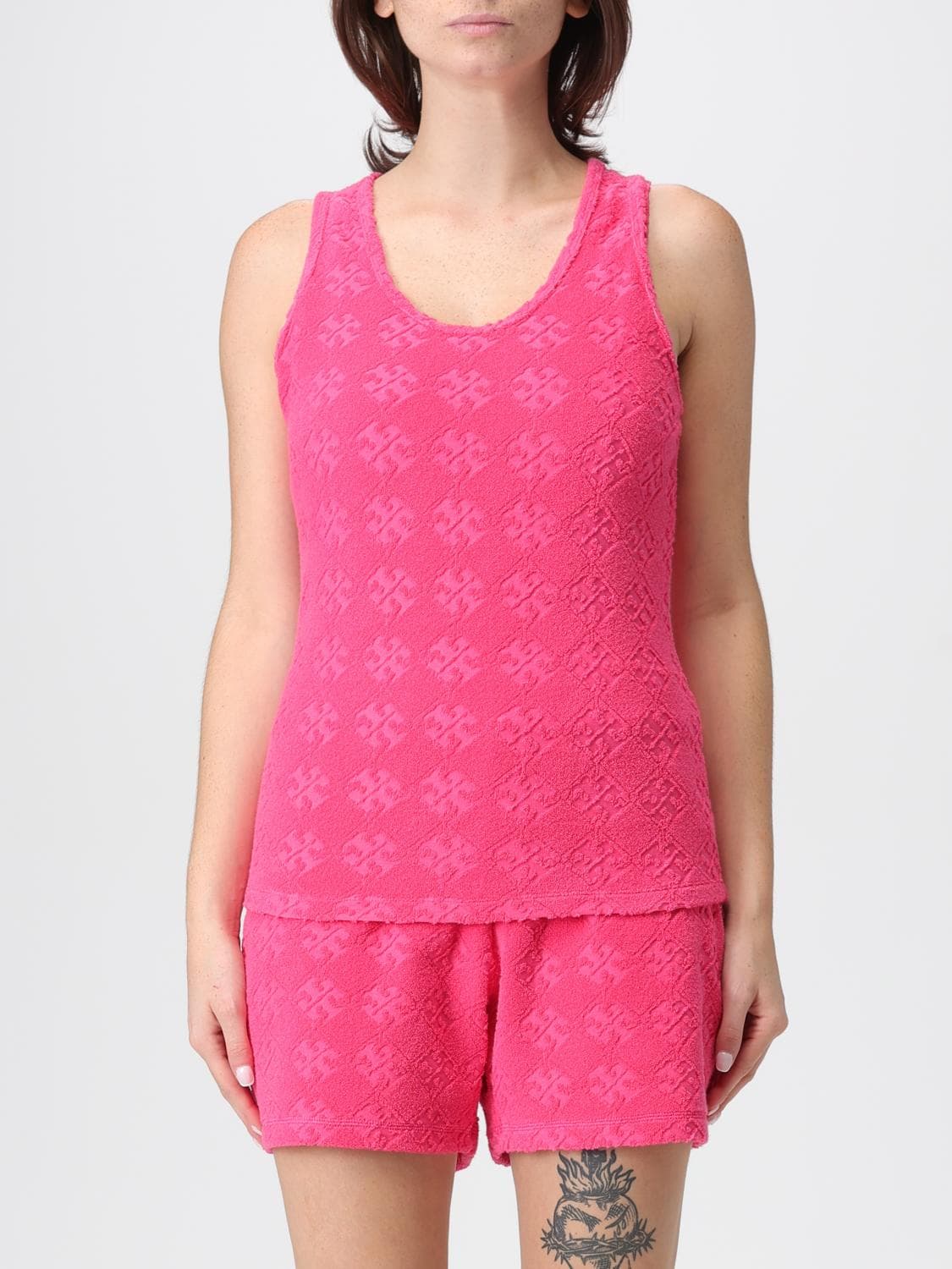 Tory Burch Top Woman color Fuchsia · S
