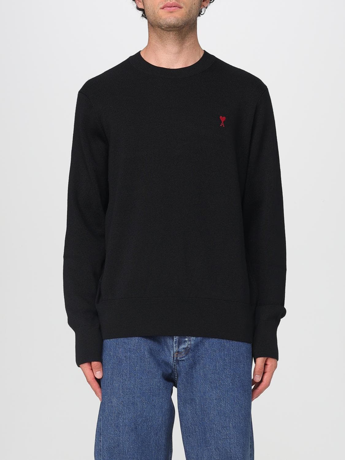 Ami Paris Sweater Men color Black