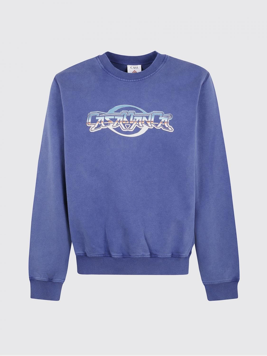 Casablanca Sweatshirt Men color Blue