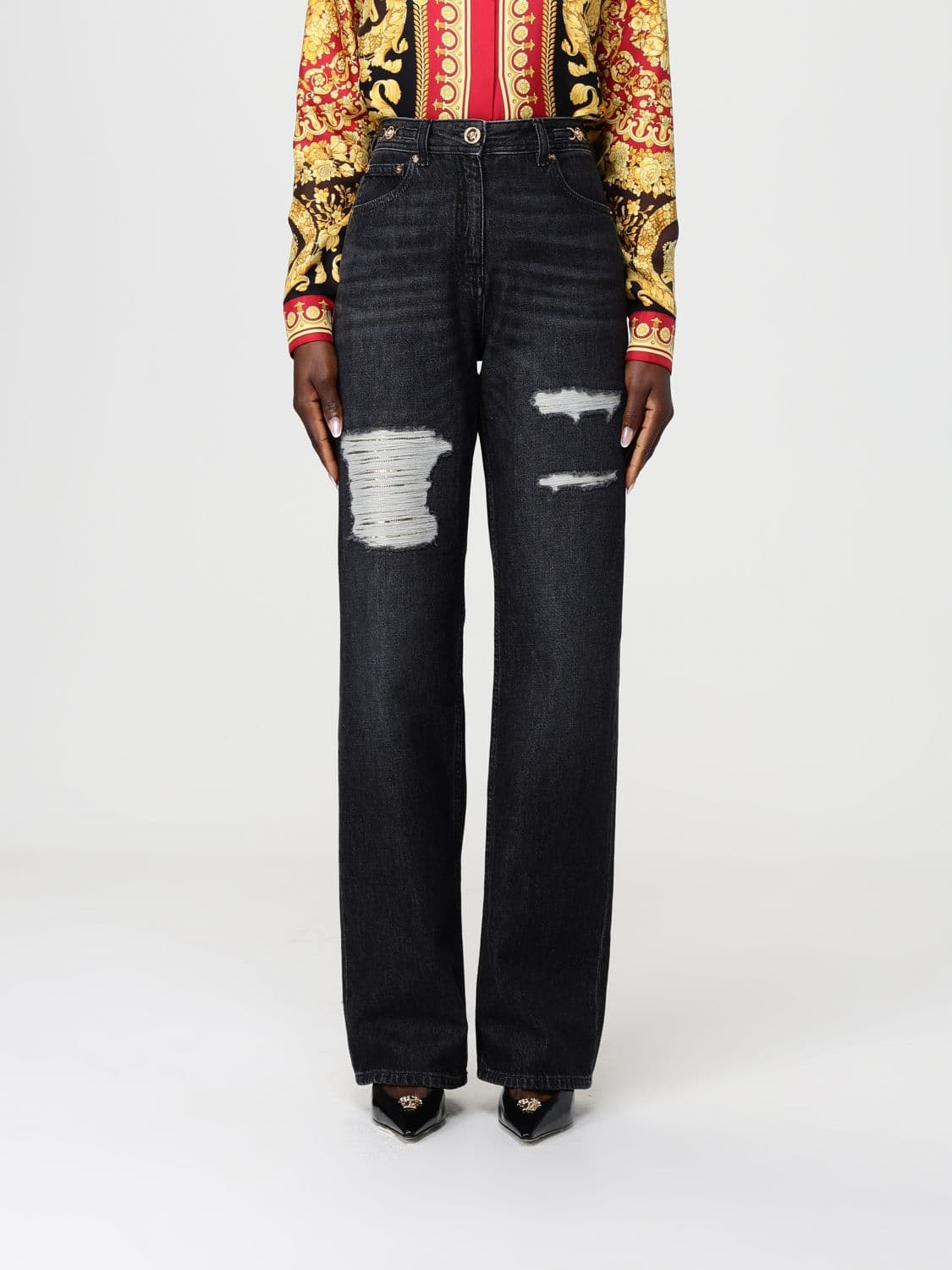 Versace Jeans Woman color Black