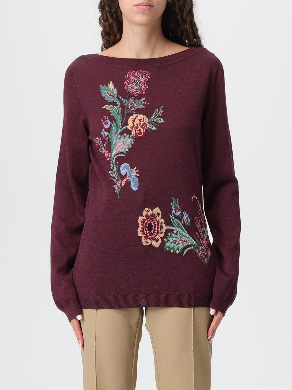 Etro Sweater Woman color Violet