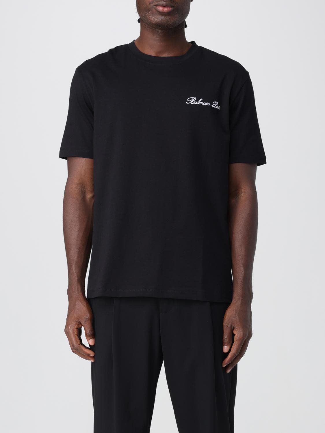 Balmain T-Shirt Men color Black