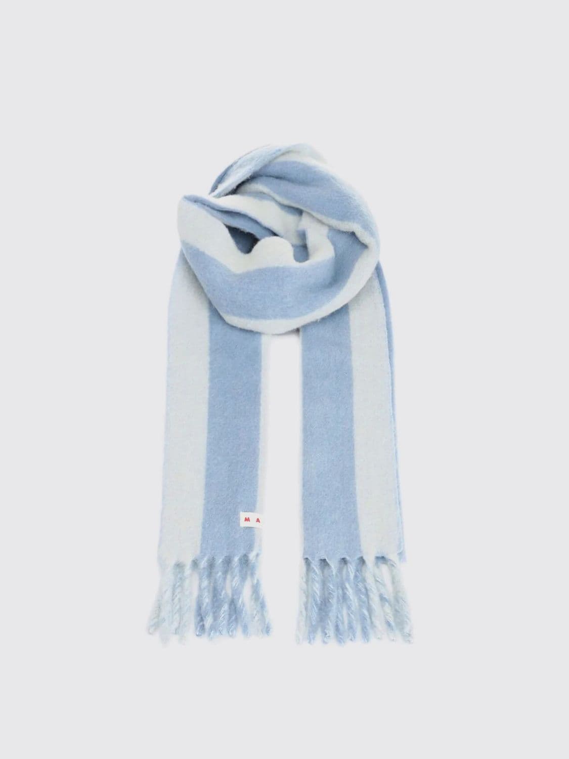 Marni Scarf Woman color Gnawed Blue · OS
