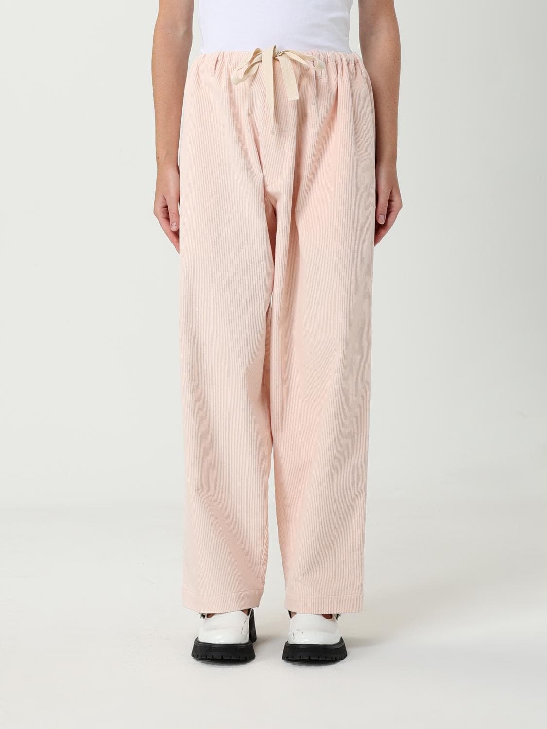 Moschino Jeans Pants Woman color Pink
