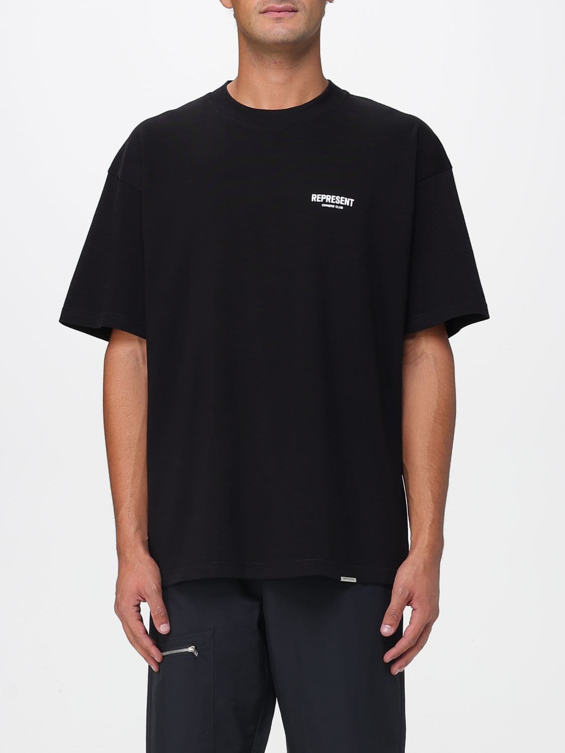 Represent T-Shirt Men color Black 1