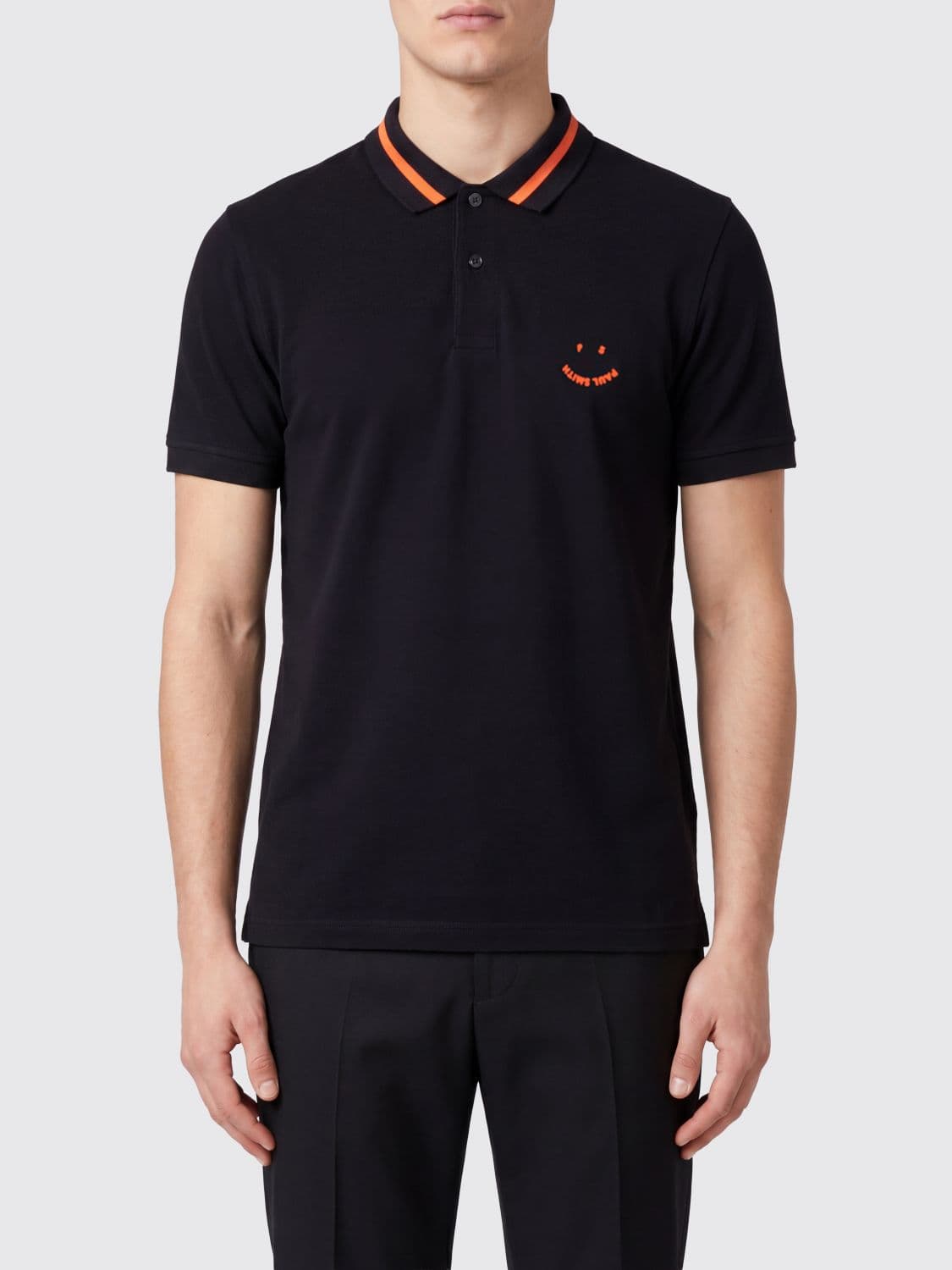 Ps Paul Smith Polo Shirt Men color Black
