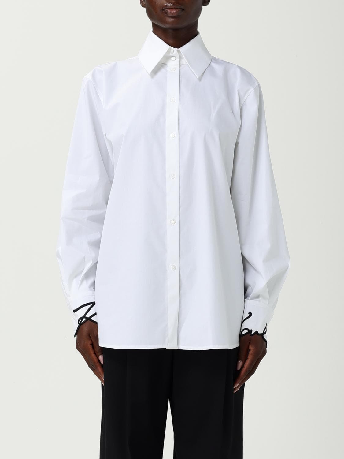 Karl Lagerfeld Shirt Woman color White