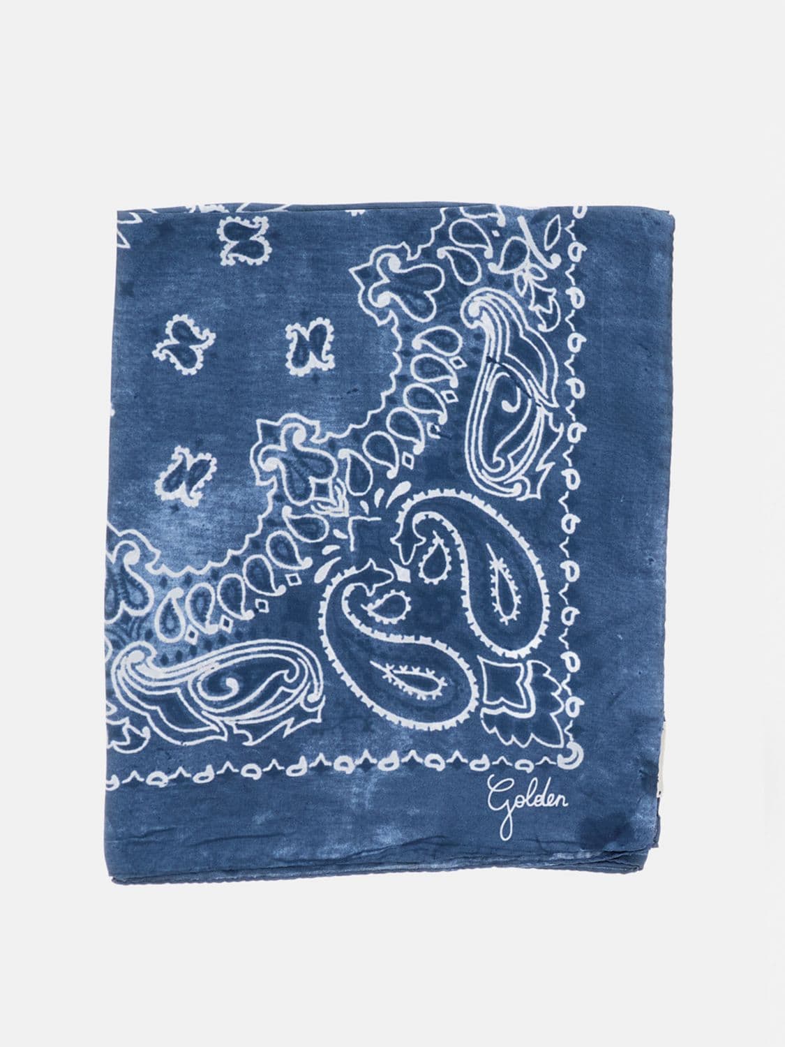 Golden Goose Neck Scarf Woman color Blue