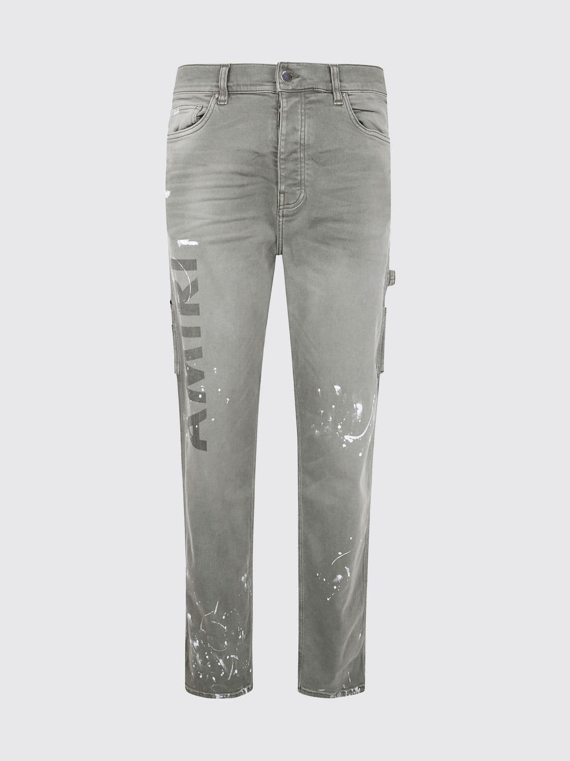 Amiri Jeans Men color Olive