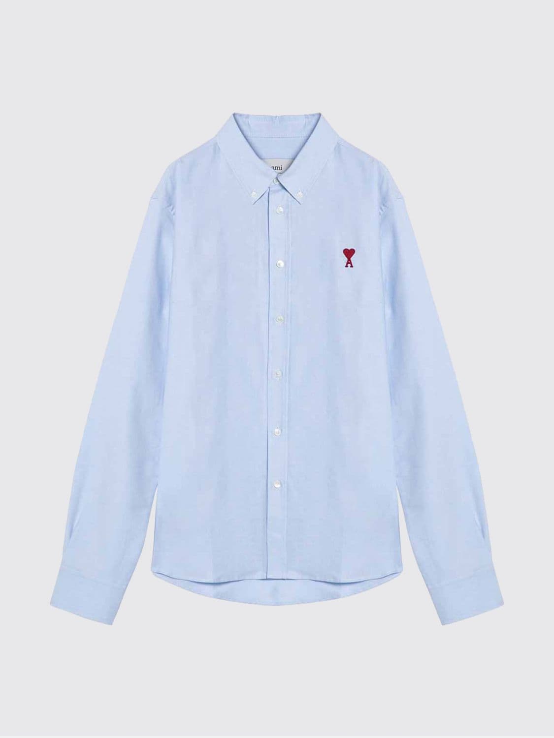 Ami Paris Shirt Men color Sky · L