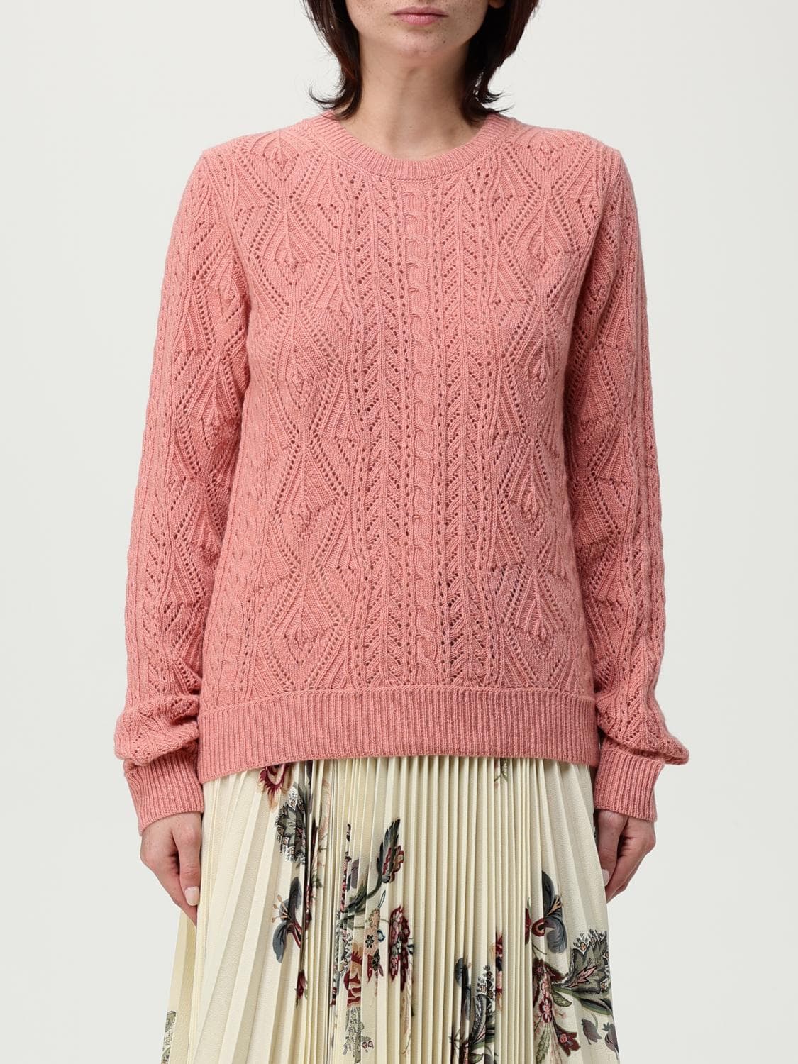 Etro Sweater Woman color Pink