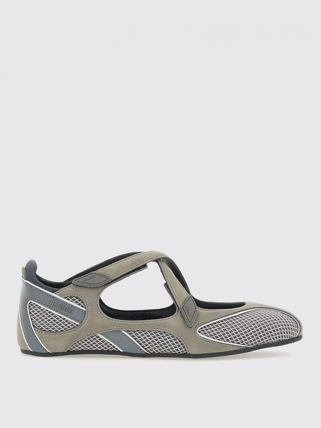 The Attico Ballet Flat Woman color Grey