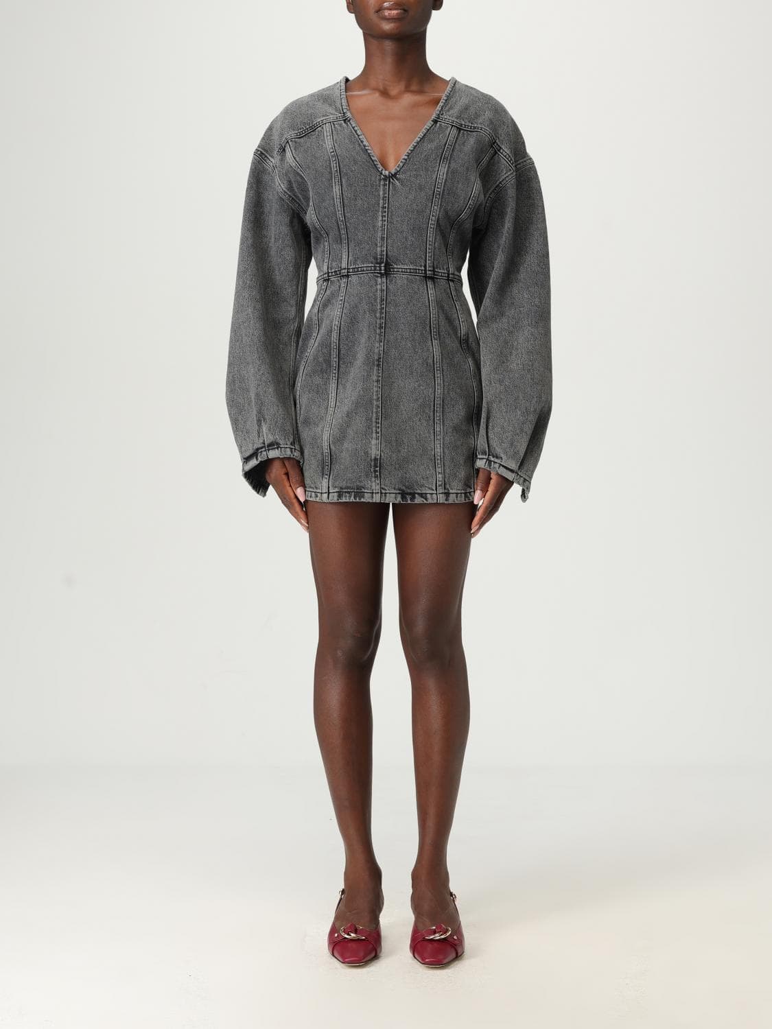 Haikure Dress Woman color Grey