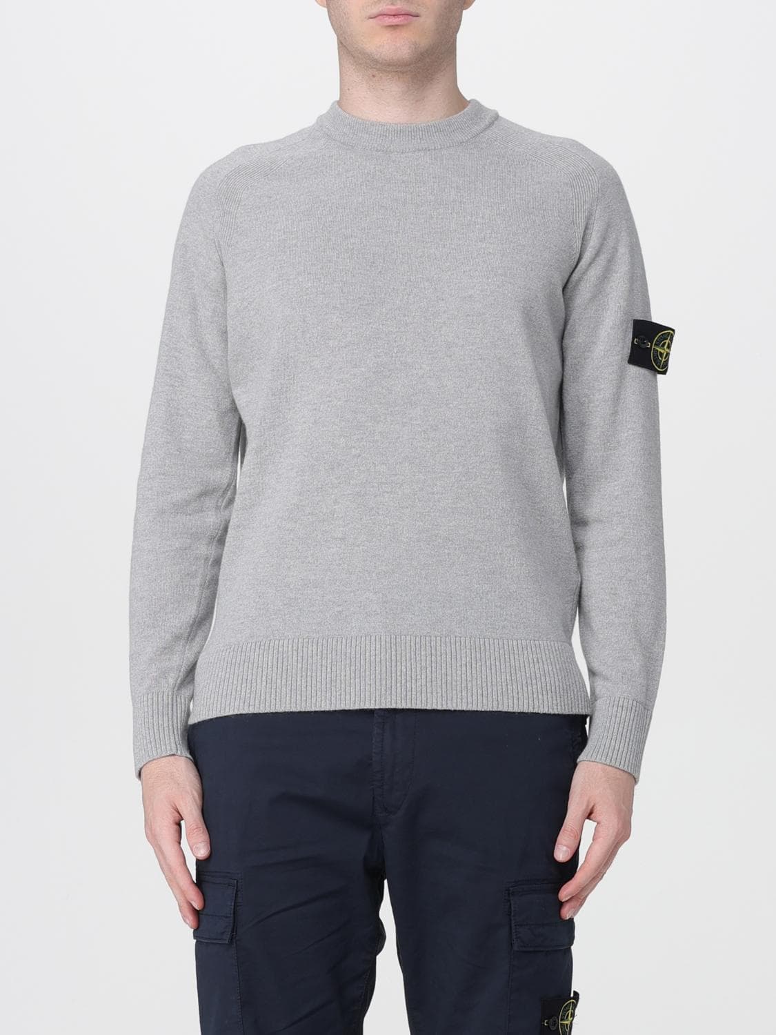 Stone Island Sweater Men color Grey · XXL