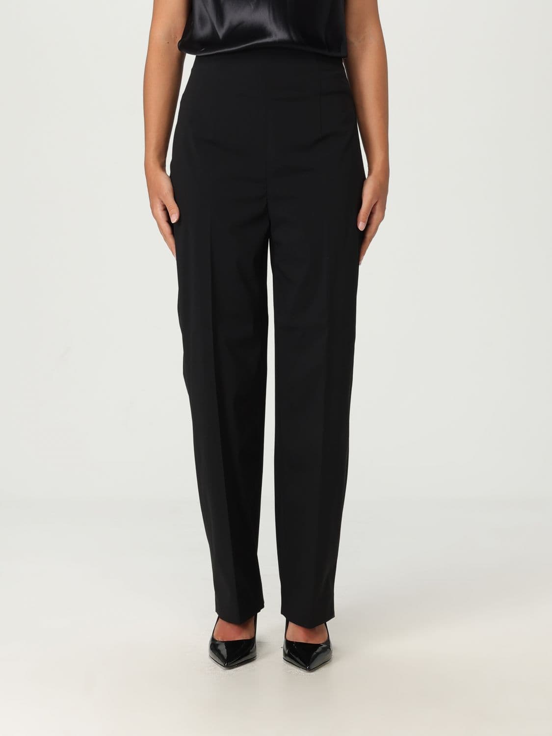 Alberta Ferretti Pants Woman color Black