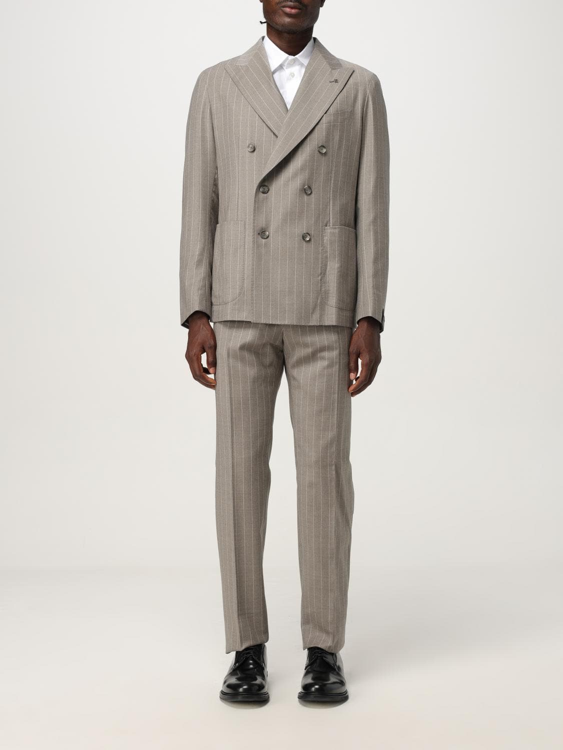 Tagliatore Suit Men color Grey