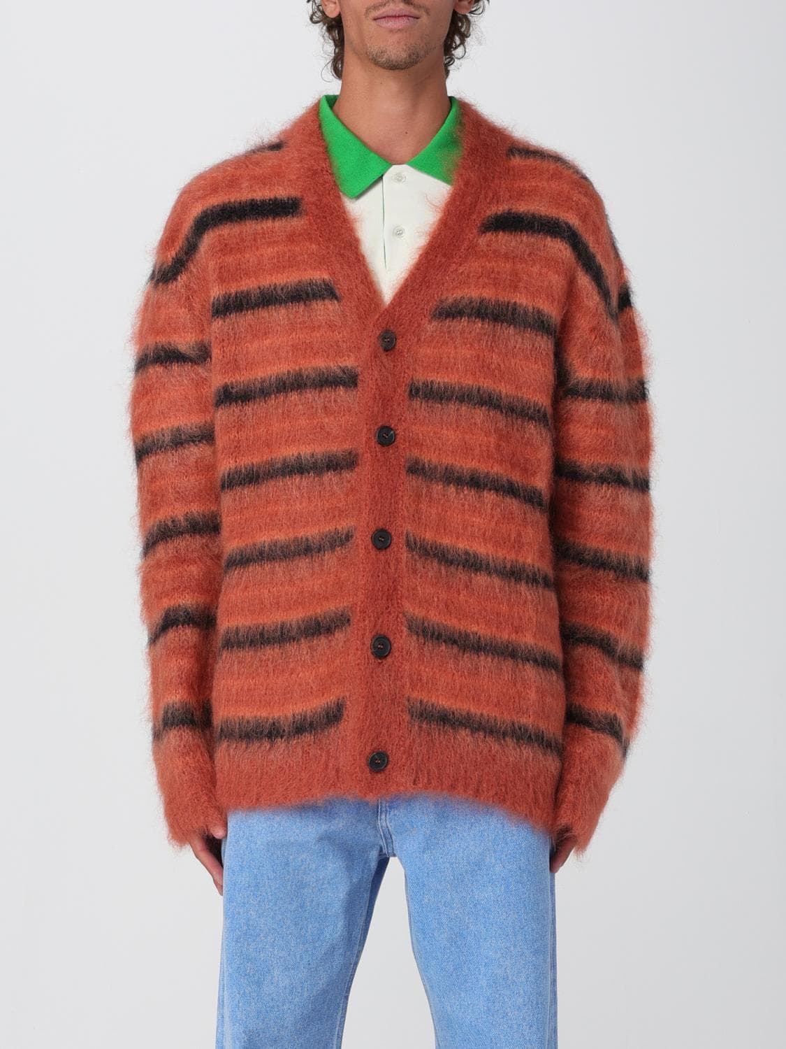 Marni Sweater Men color Orange · 48