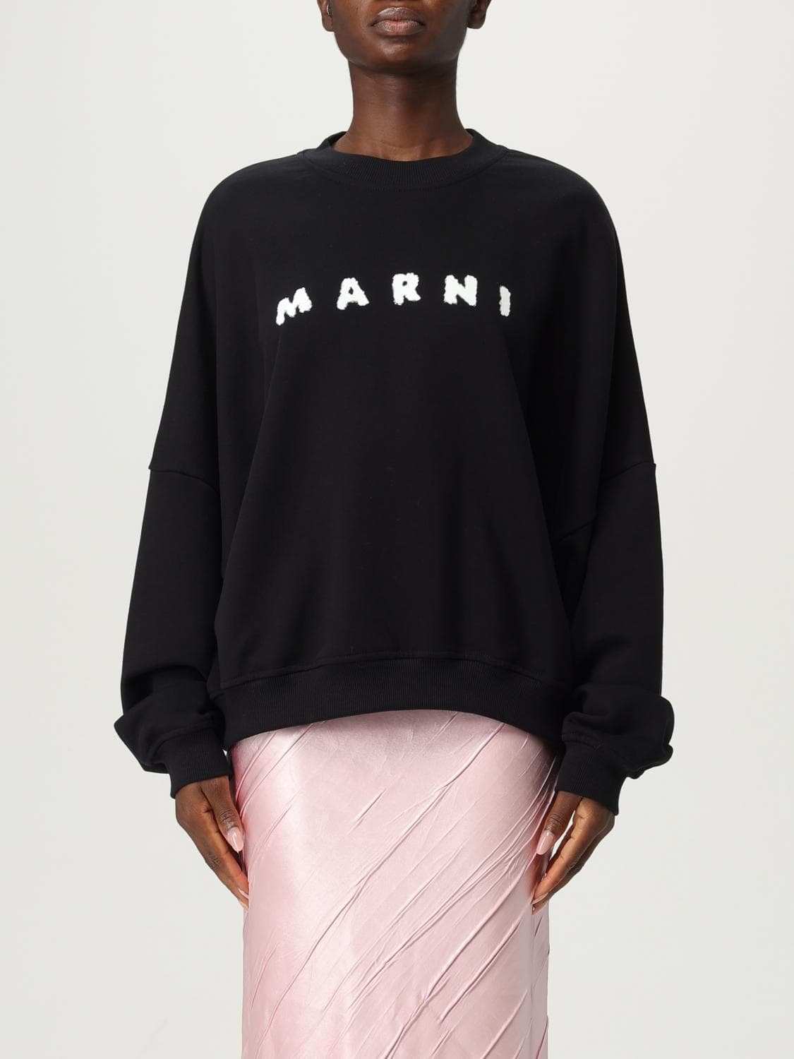 Marni Sweatshirt Woman color Yellow Cream