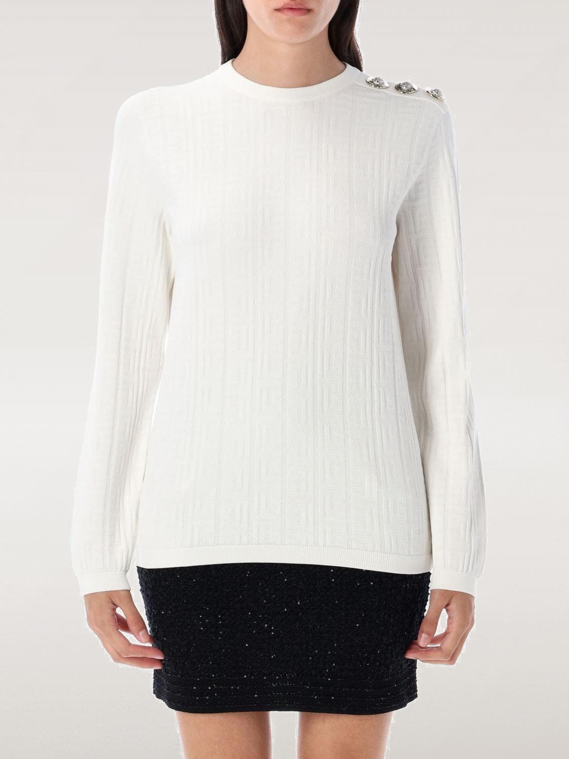 Balmain Sweater Woman color Ivory