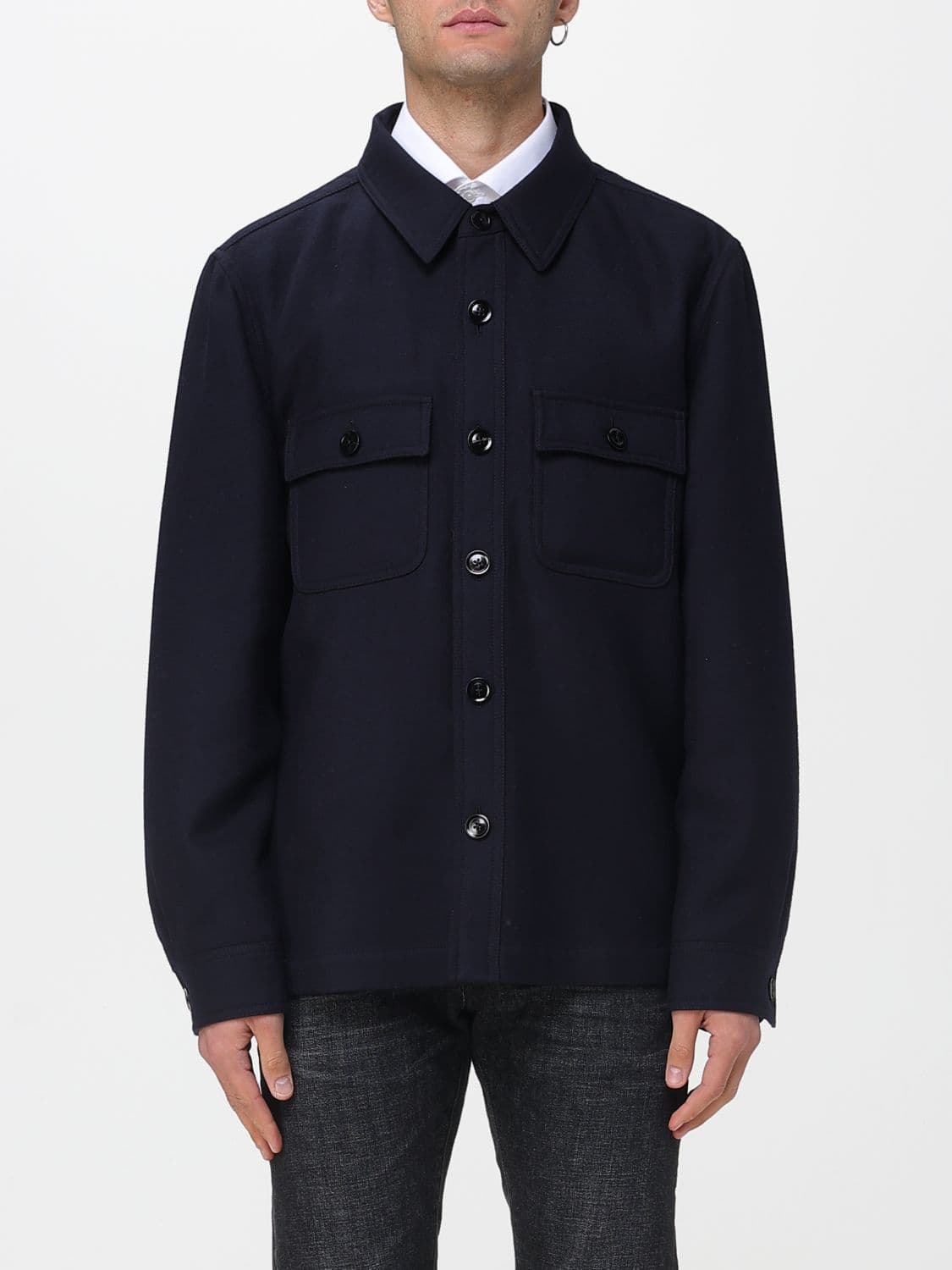 Tom Ford Jacket Men color Blue