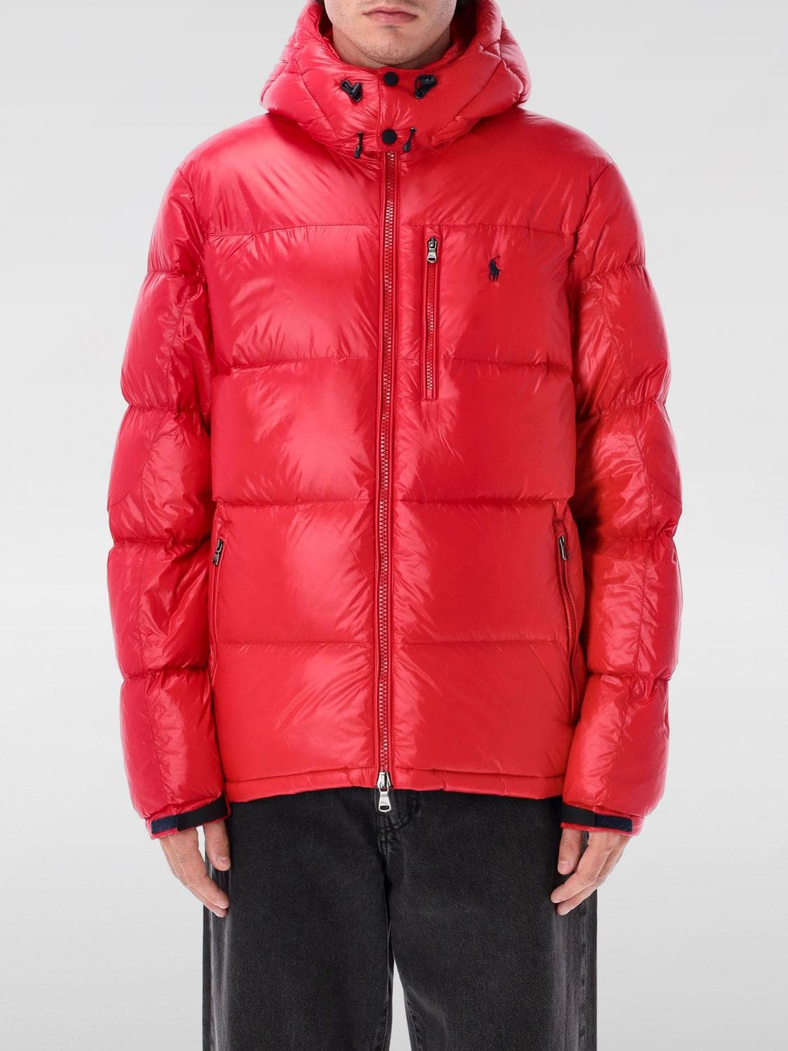 Polo Ralph Lauren Jacket Men color Red