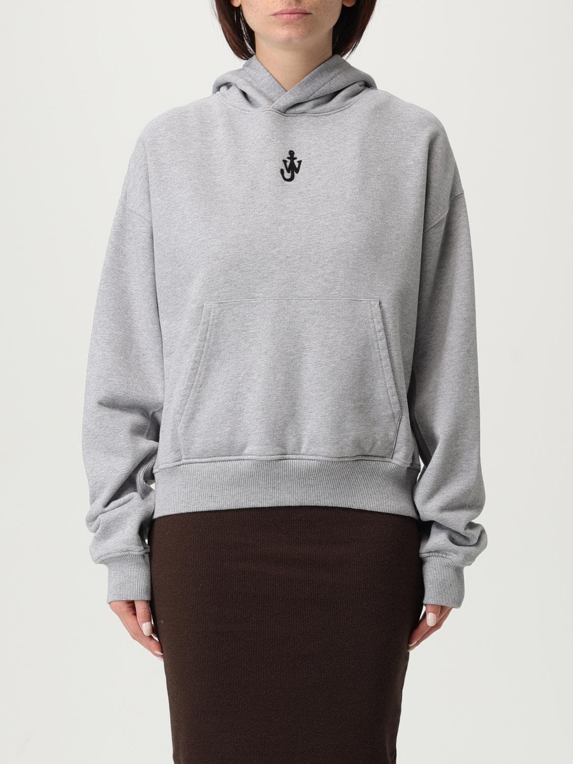 Jw Anderson Sweatshirt Woman color Grey