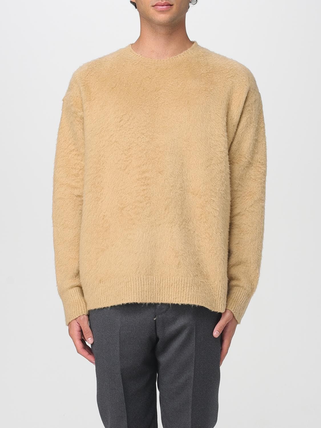 Roberto Collina Sweater Men color Beige