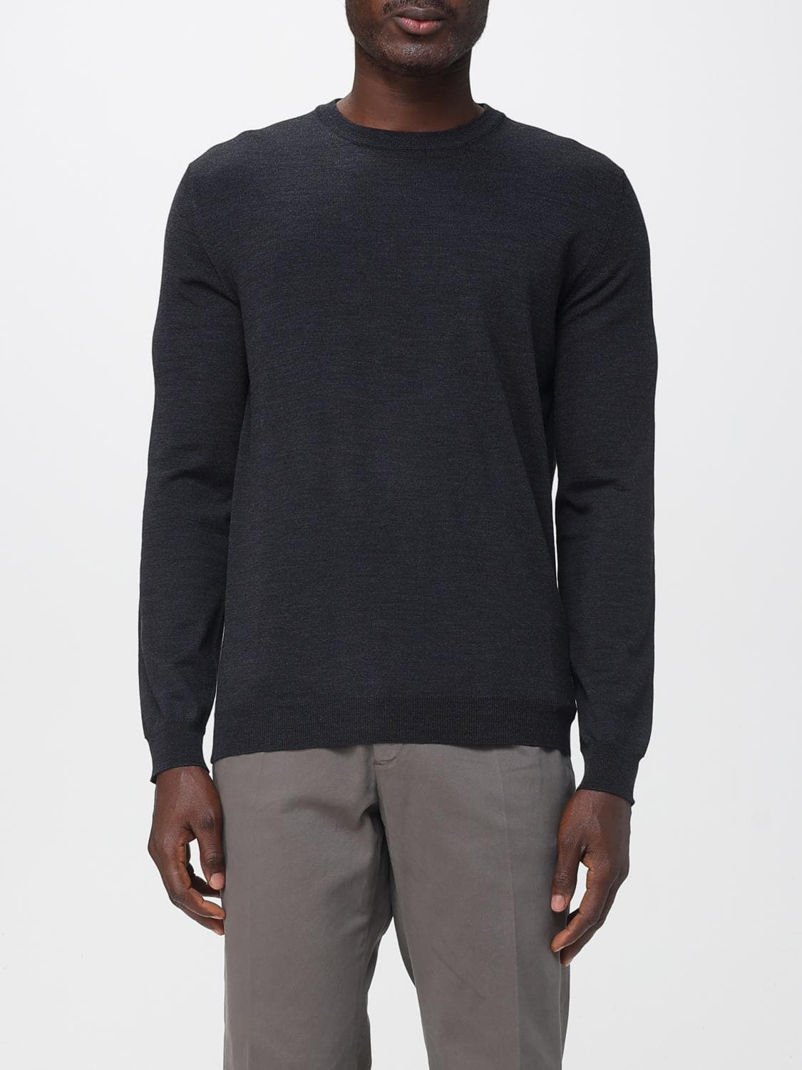 Zanone Sweater Men color Grey