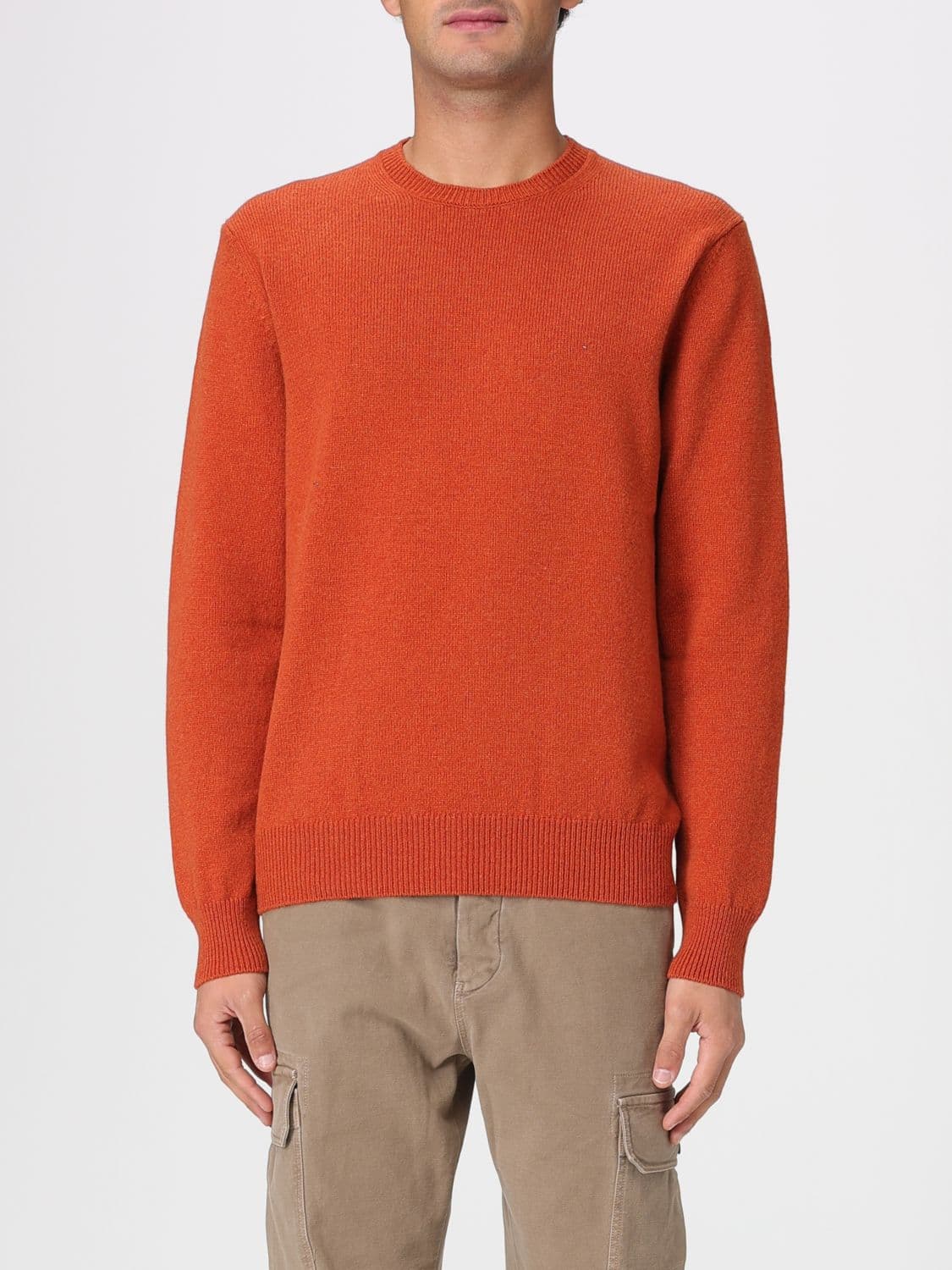 Zanone Sweater Men color Orange