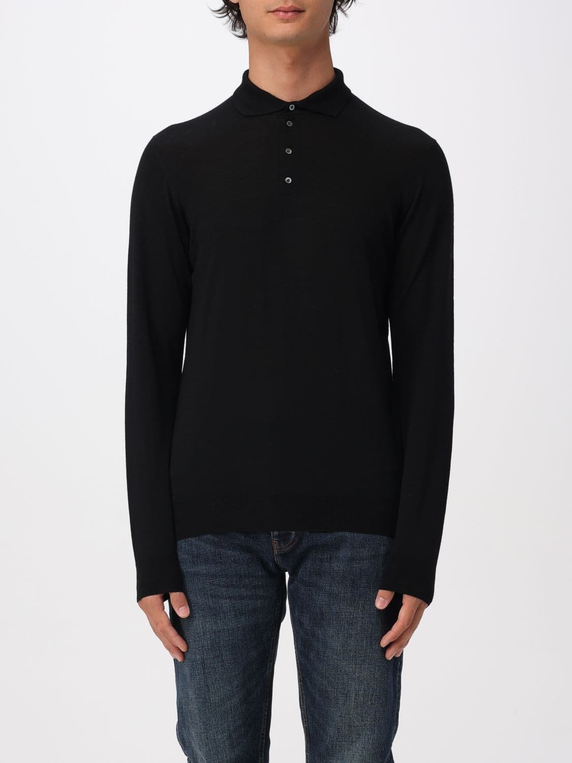 Drumohr Polo Shirt Men color Black