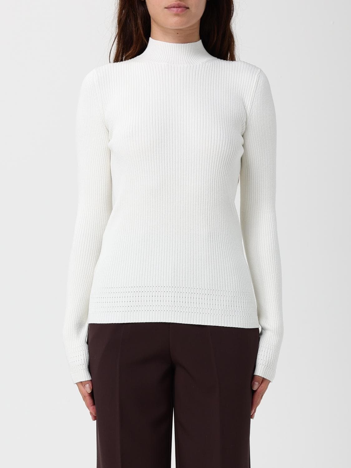 Twinset Top Woman color White