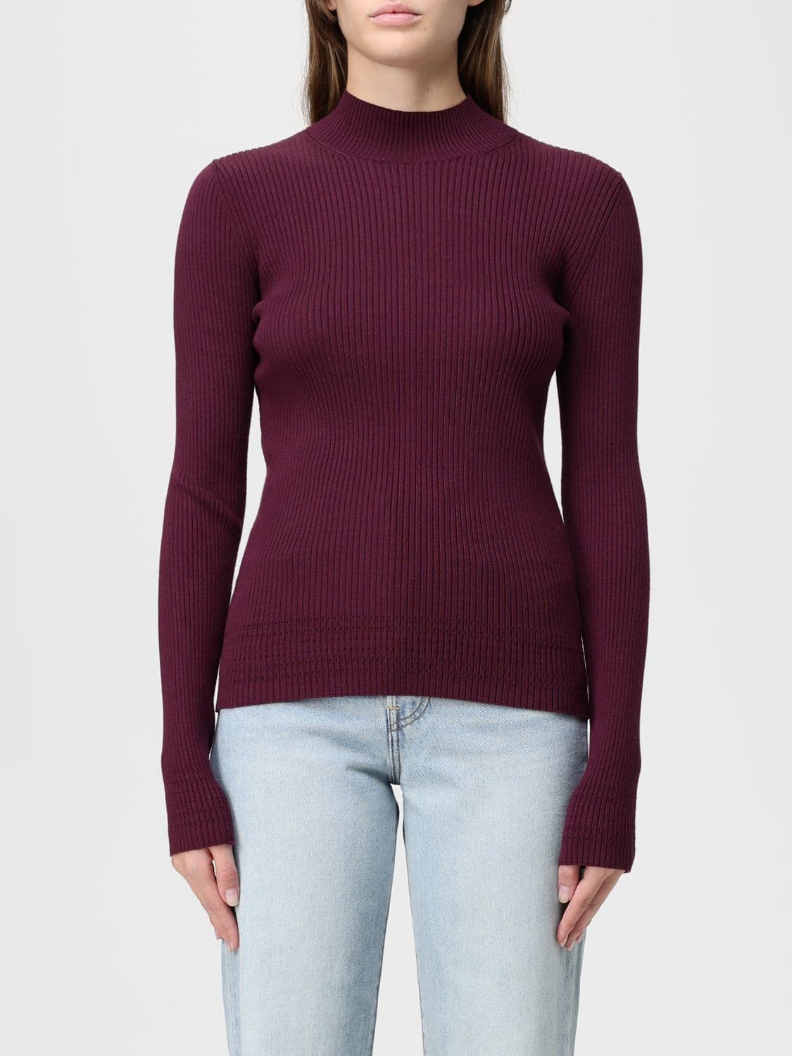 Twinset Top Woman color Wine