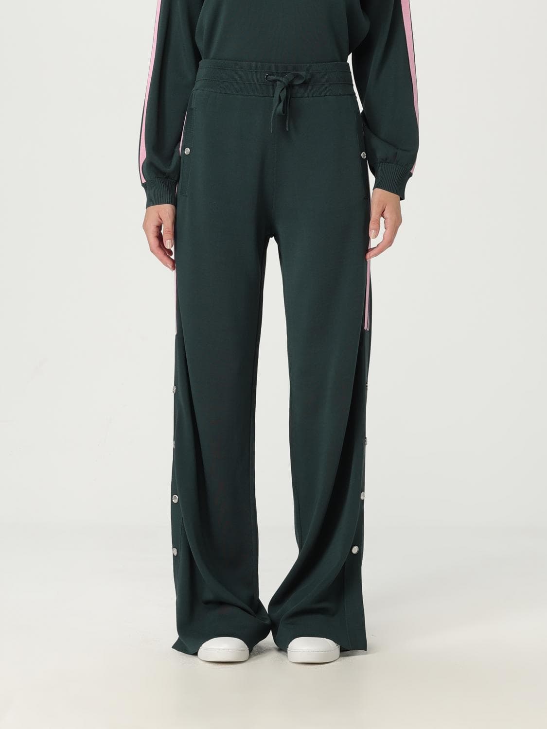 Pinko Pants Woman color Green