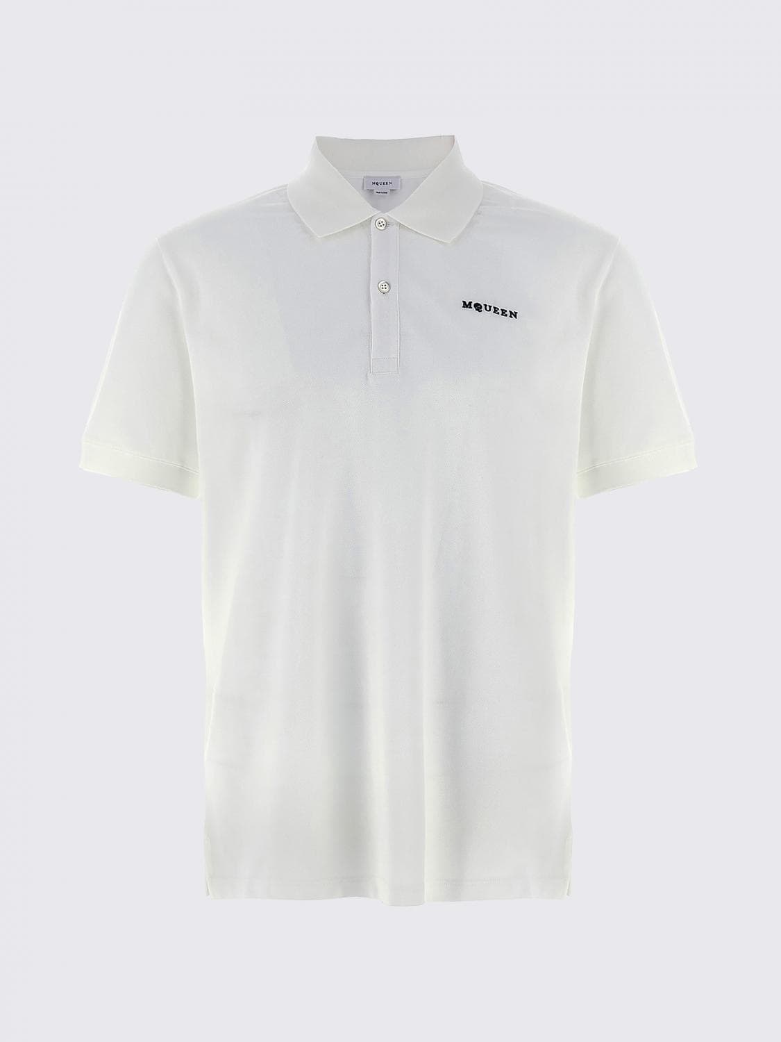Mcqueen Polo Shirt Men color White