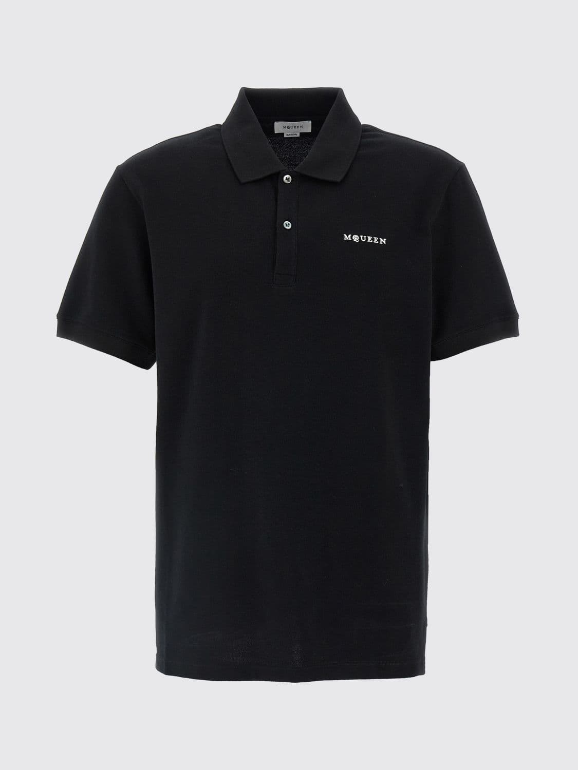 Mcqueen Polo Shirt Men color Black