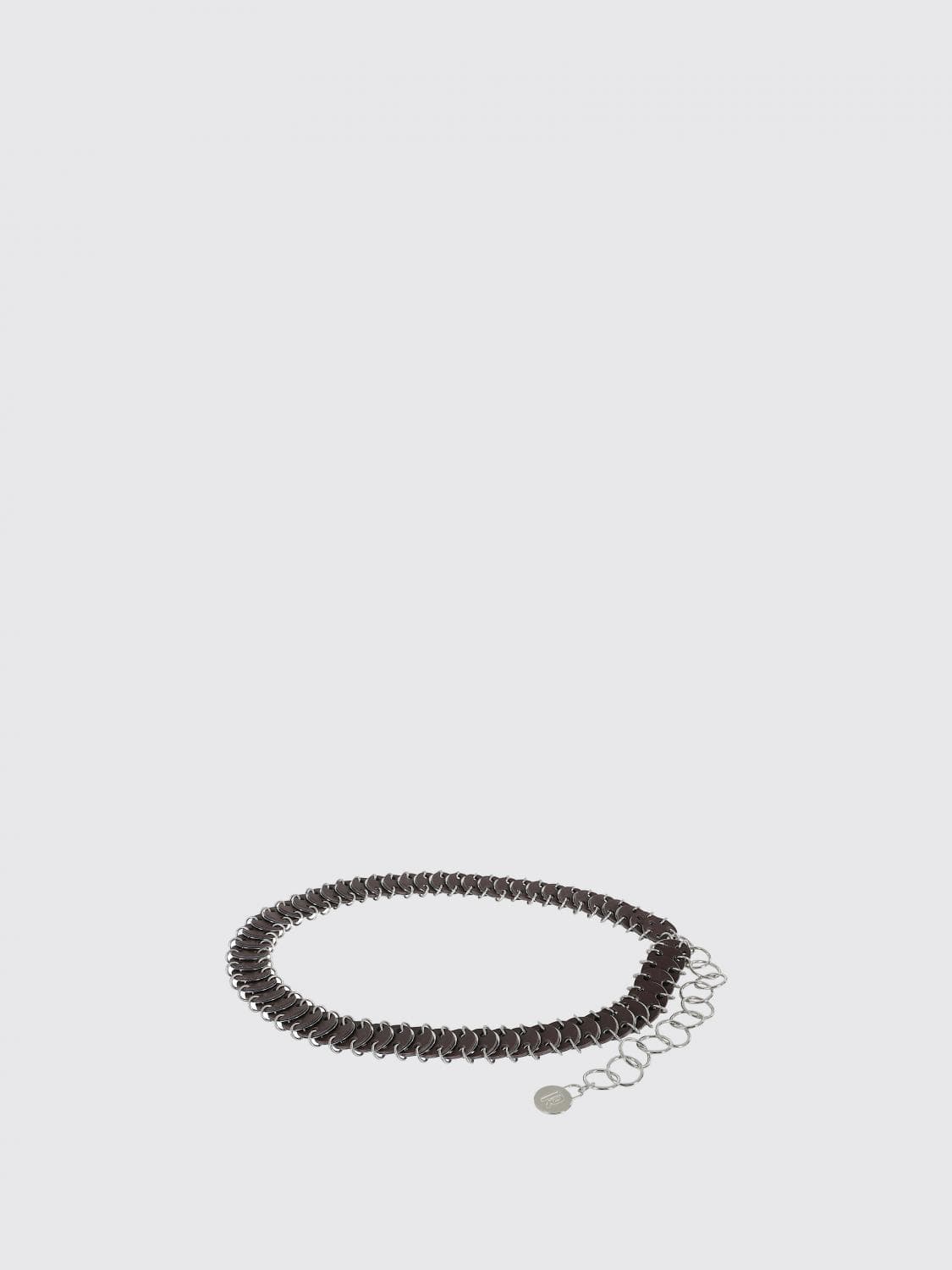 Rabanne Belt Woman color Brown · OS
