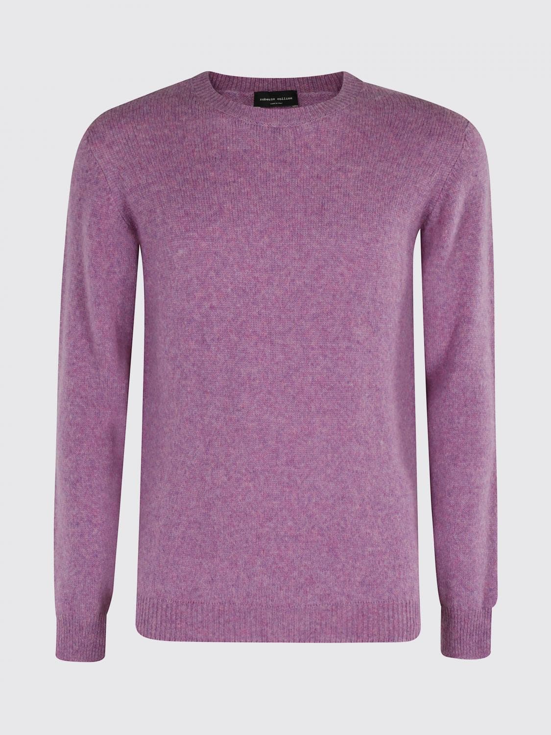 Roberto Collina Sweater Men color Lilac · 46