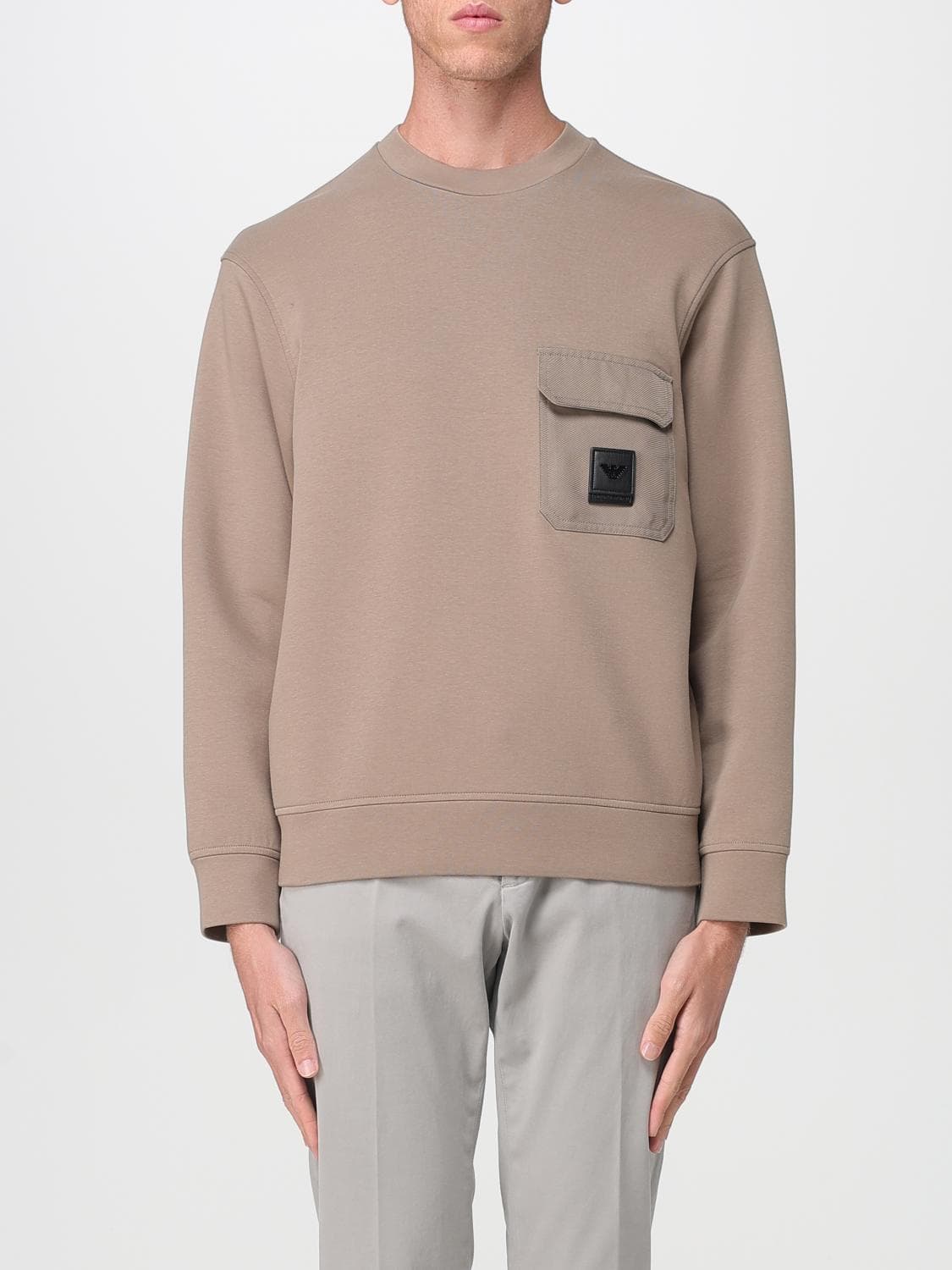 Emporio Armani Sweatshirt Men color Pink