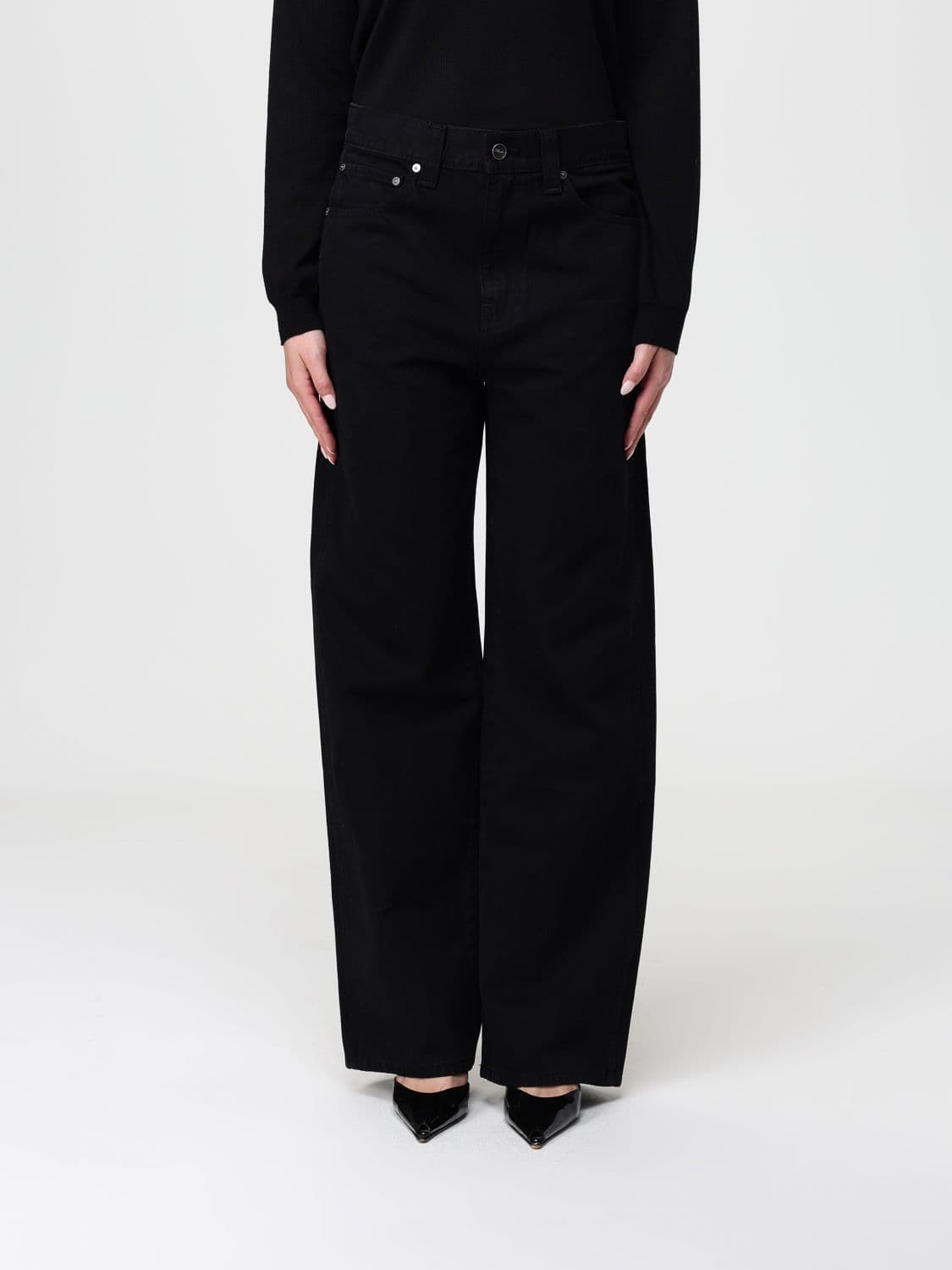 Khaite Jeans Woman color Black