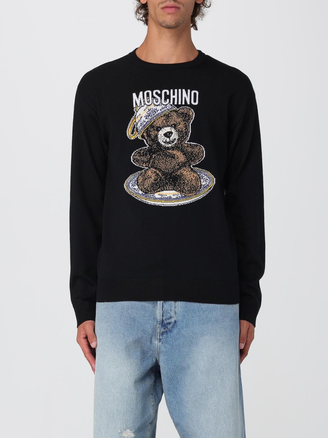 Moschino Couture Sweater Men color Black