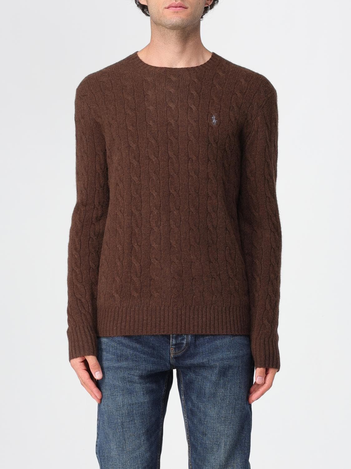 Polo Ralph Lauren Sweater Men color Brown