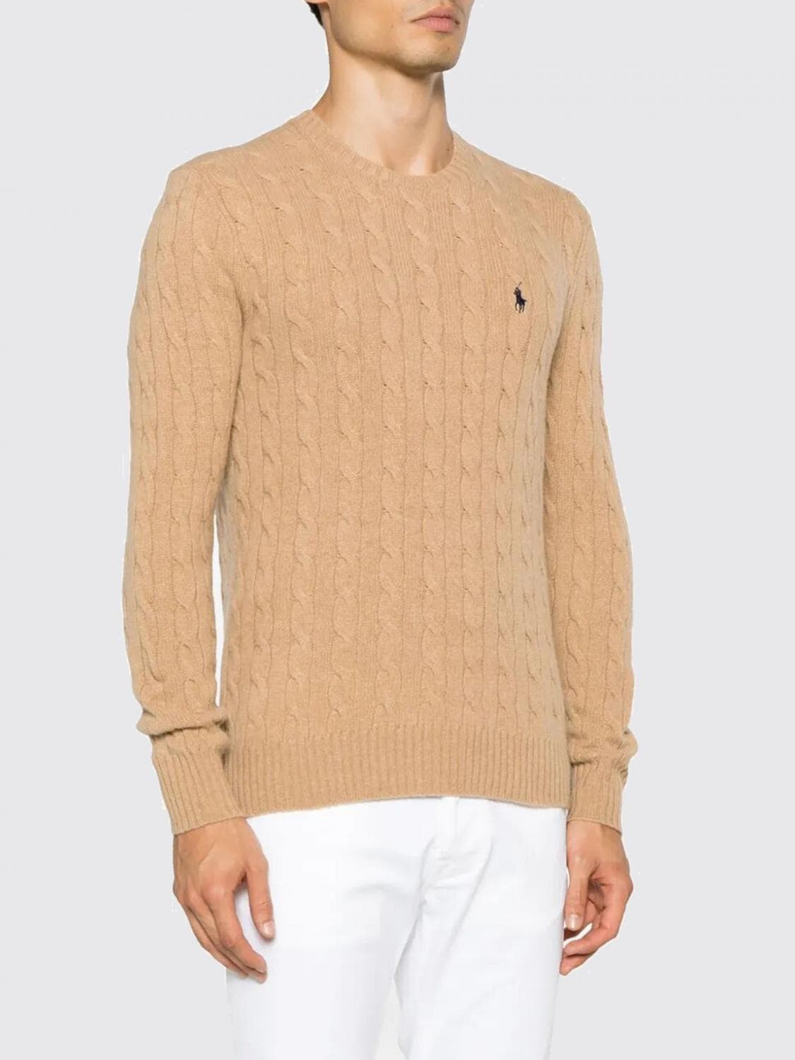 Polo Ralph Lauren Sweater Men color Camel · XL